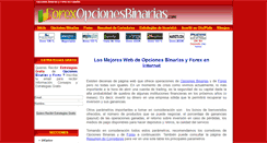 Desktop Screenshot of forexopcionesbinarias.com