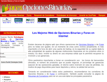 Tablet Screenshot of forexopcionesbinarias.com
